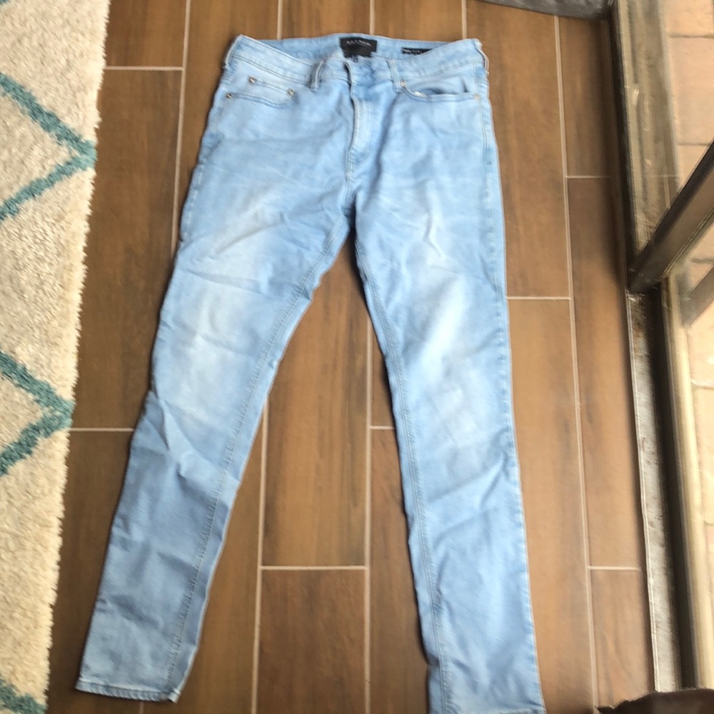 Pacsun mens skinny jeans light wash